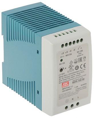 PULSAR MDR-100-48 DIN-skinne strømforsyning 48 V