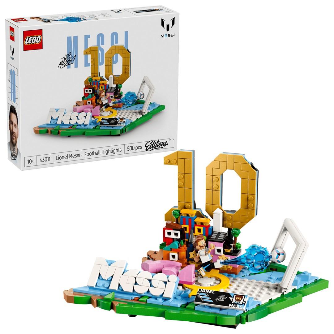 LEGO Editions 43011 Lionel Messi - fodboldhøjdepunkter byggesæt