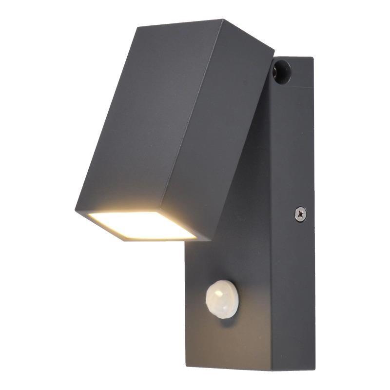 SETO LED væglampe med sensor 5 W IP65