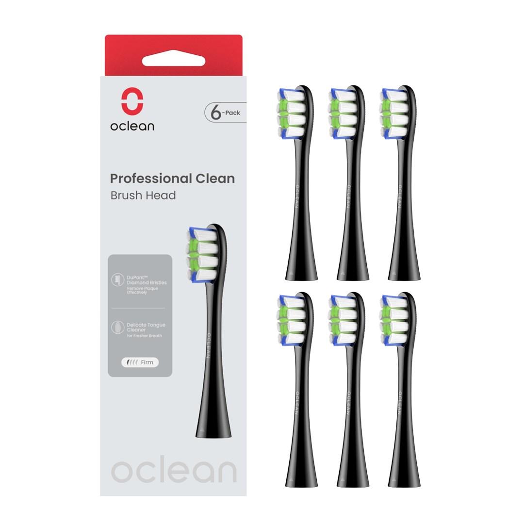 Oclean Professional Clean børstehoveder 6-pak
