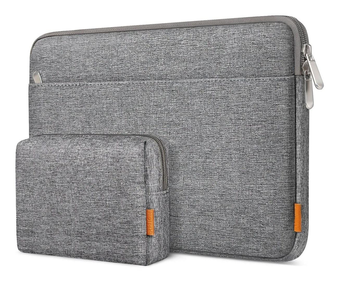 Inateck LB01005 Hylster 33 cm (13") Expanded polyethylene (EPE), EVA (ethylenvinylacetat), Fleece, Polyester Grå