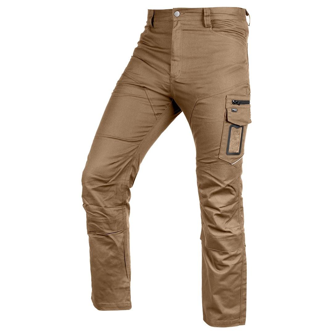 NEO TOOLS Mix&Match canvas arbejdsbukser brun XL
