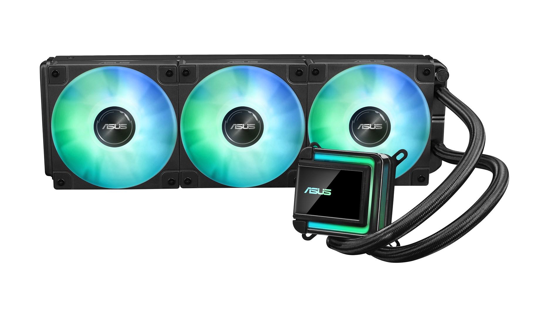 ASUS LC 360 ARGB alt-i-en væskekøler til processor 360 mm sort
