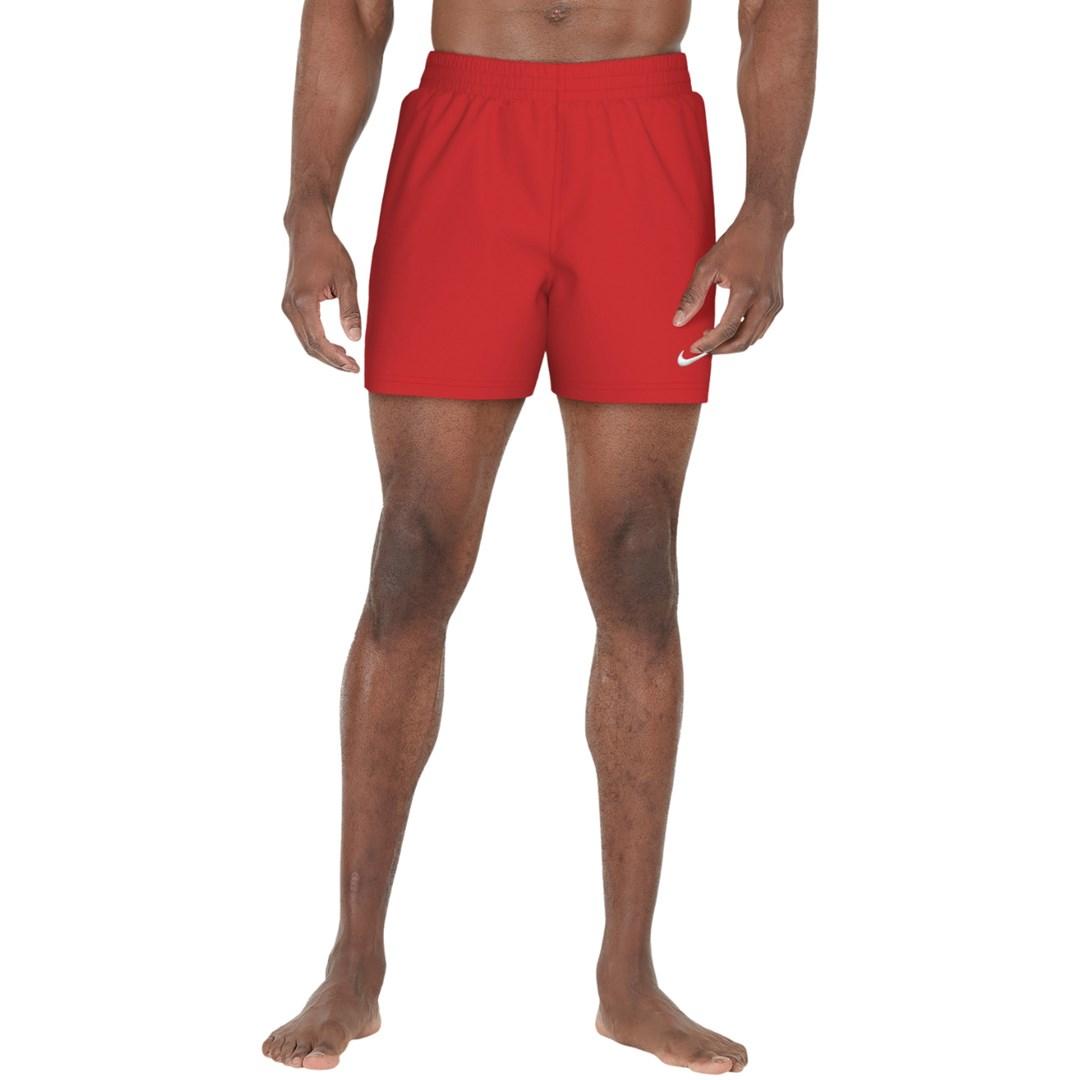 Nike Essential 5 badeshorts rød str. M