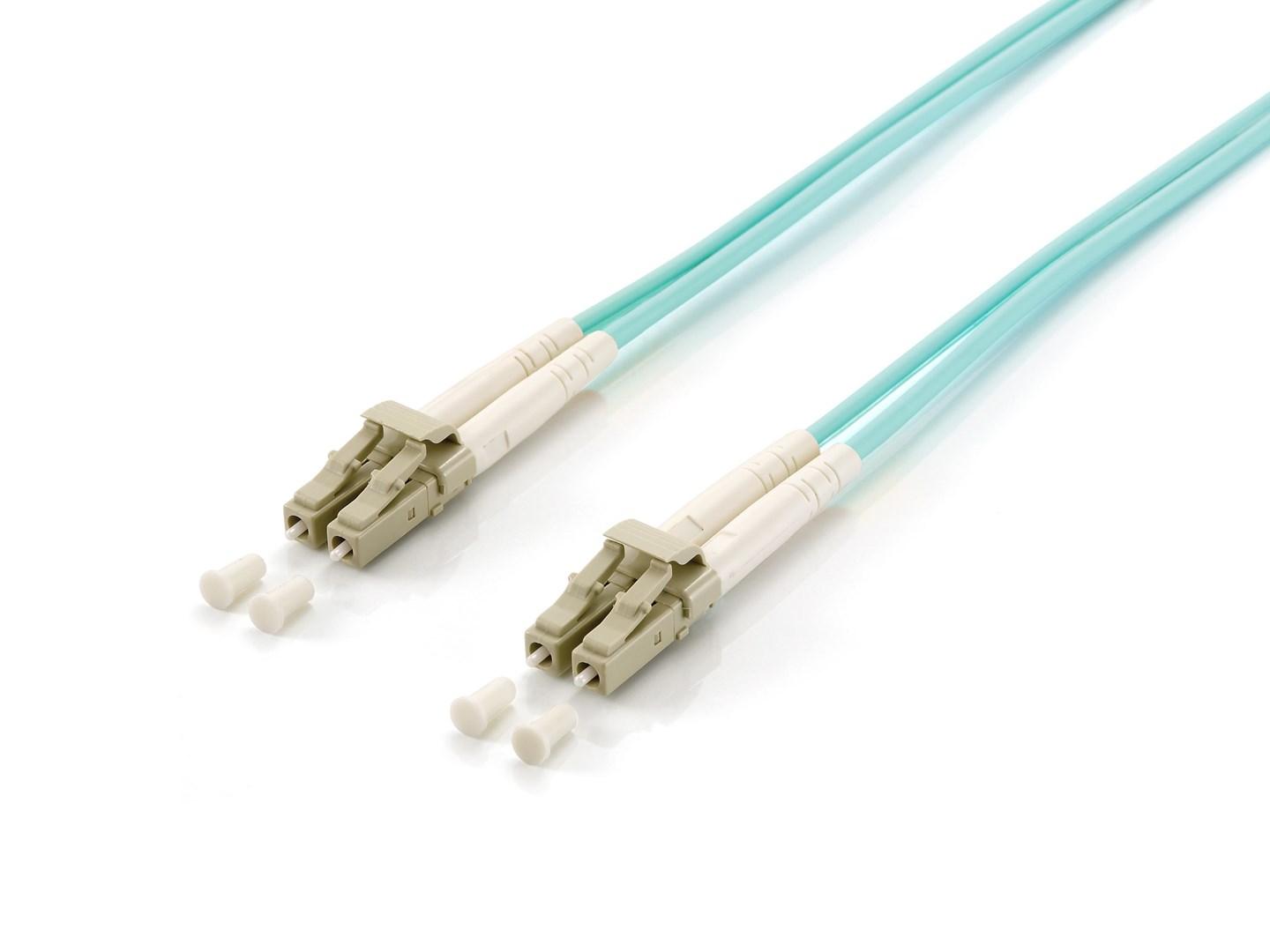 EQUIP LC/LC OM3 fiberoptisk patchkabel 35 m