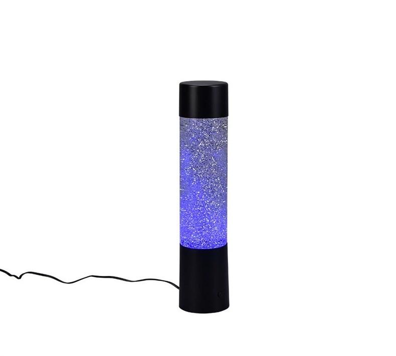 Glitter bordlampe LED 0,9 W - blå