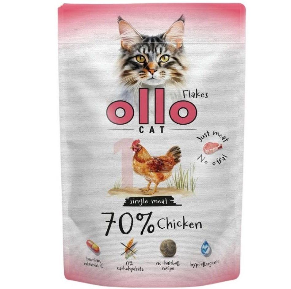 OLLO Cat No. 1 Kylling Mono vådfoder til kat 85 g