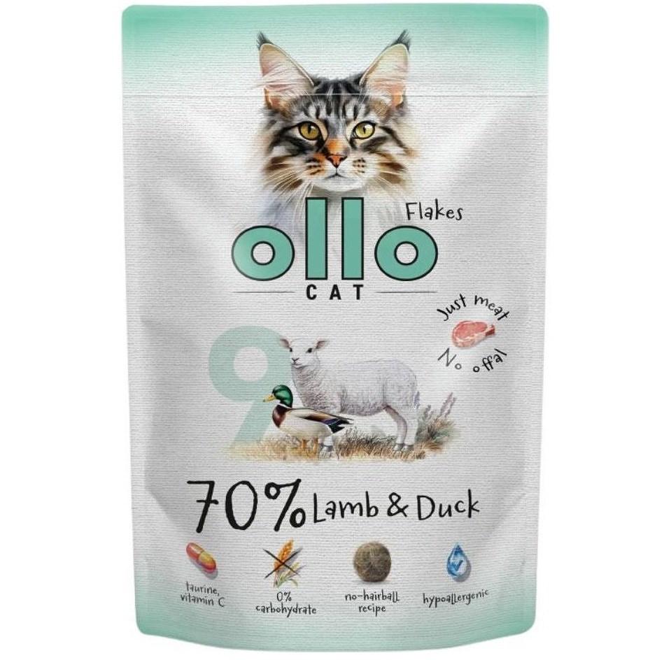 OLLO Cat No. 9 vådkattemad med lam og and 85 g