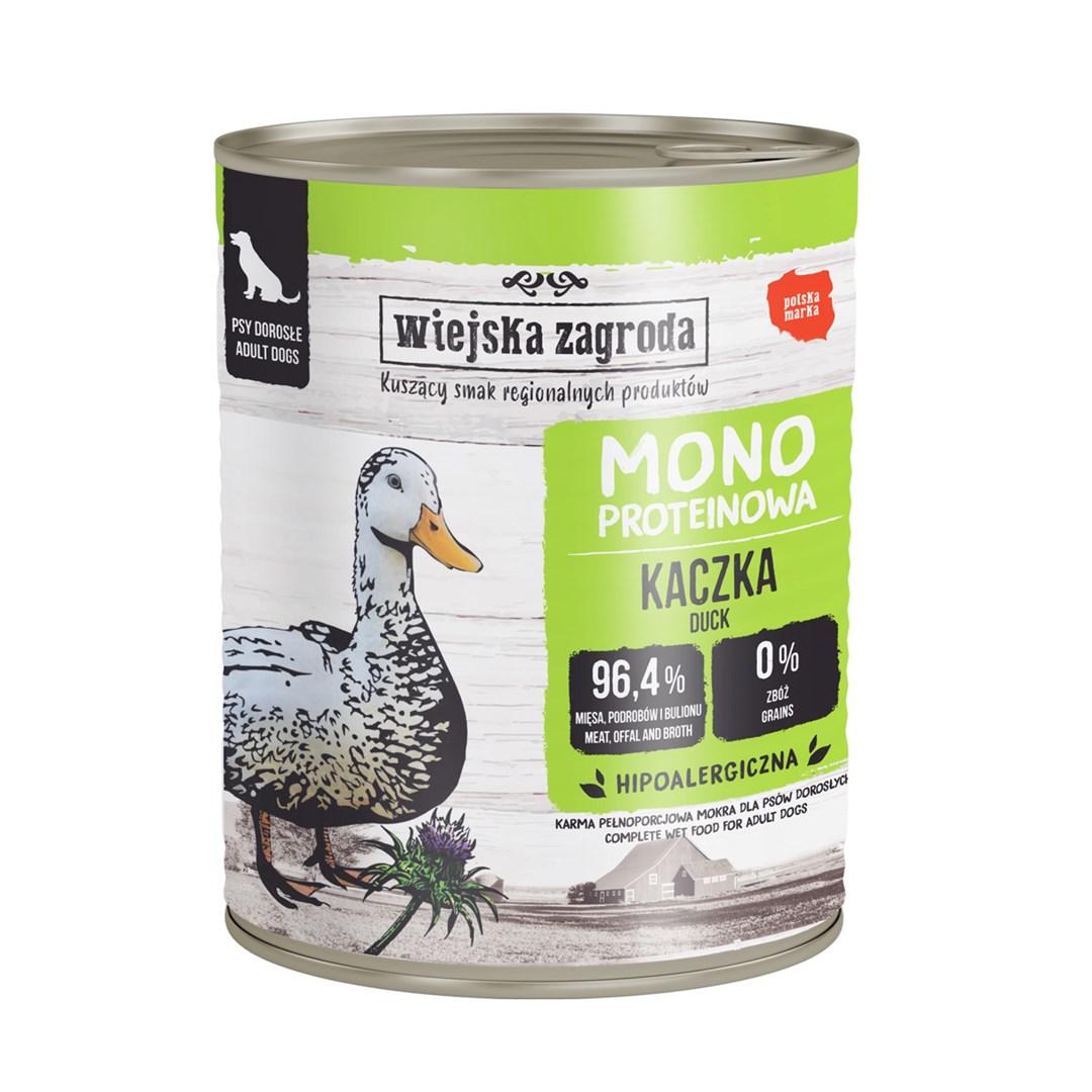 Wiejska Zagroda Mono And vådfoder til hund 800 g