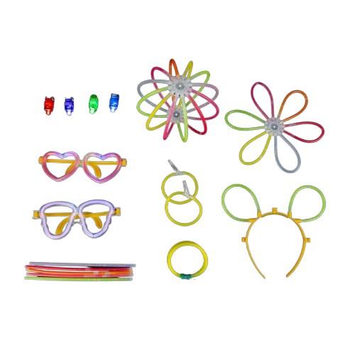 Farvede hobby pinde 20 cm - 200 stk.