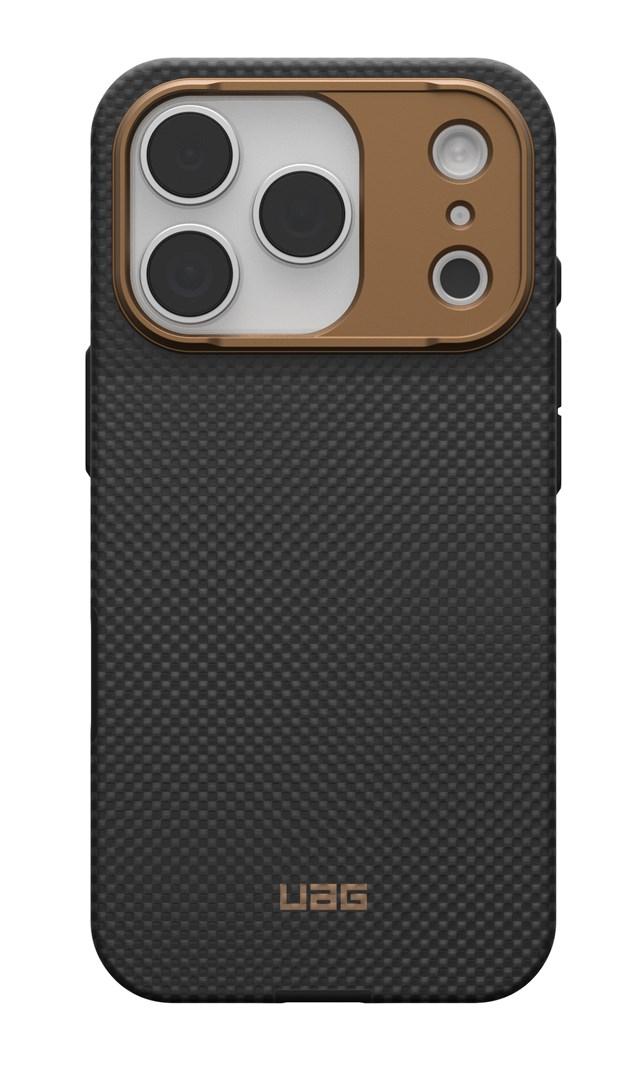 UAG mobilcover med MagSafe 6,3" i Kevlar - grafit/bronze