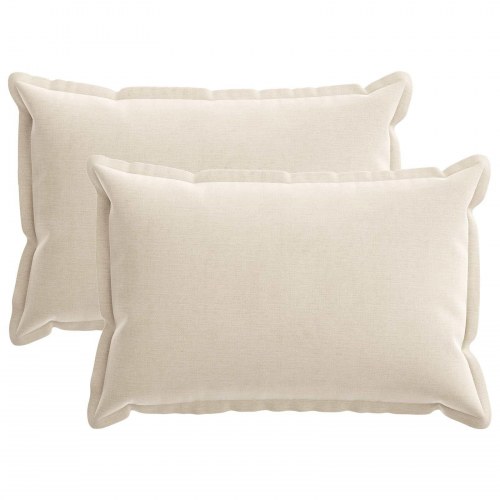 Pudebetræk 2 stk. HOUTEN creme 50 x 80 cm i chenille