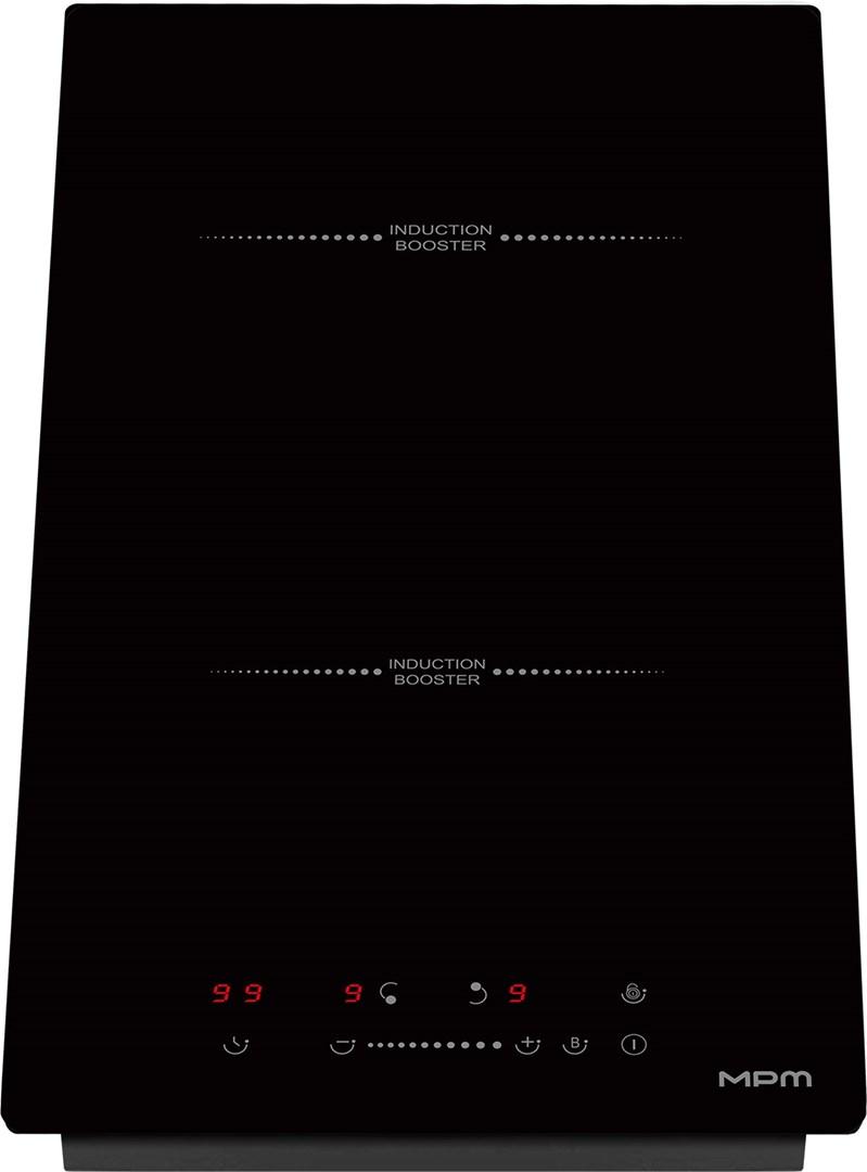 MPM MPM-30-IM-18 induktionskogeplade 29 cm sort til indbygning
