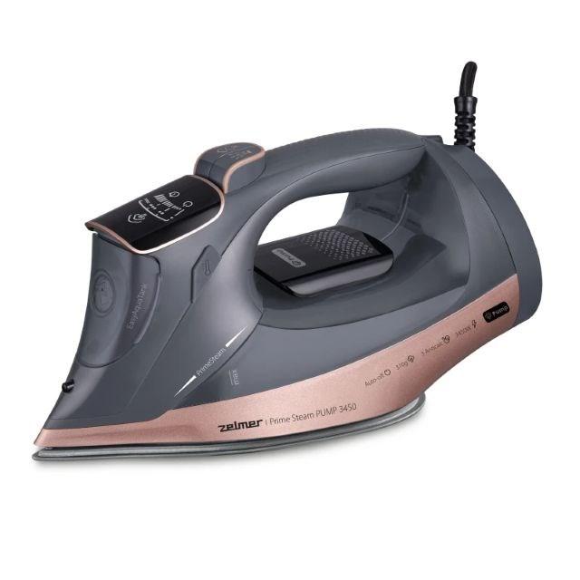 Zelmer ZIR4920 PrimeSteam dampstrygejern 3450 W grå