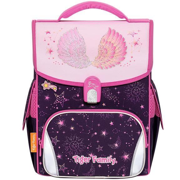 Skoletaske Wings of Kindness rygsæk - pink/lilla