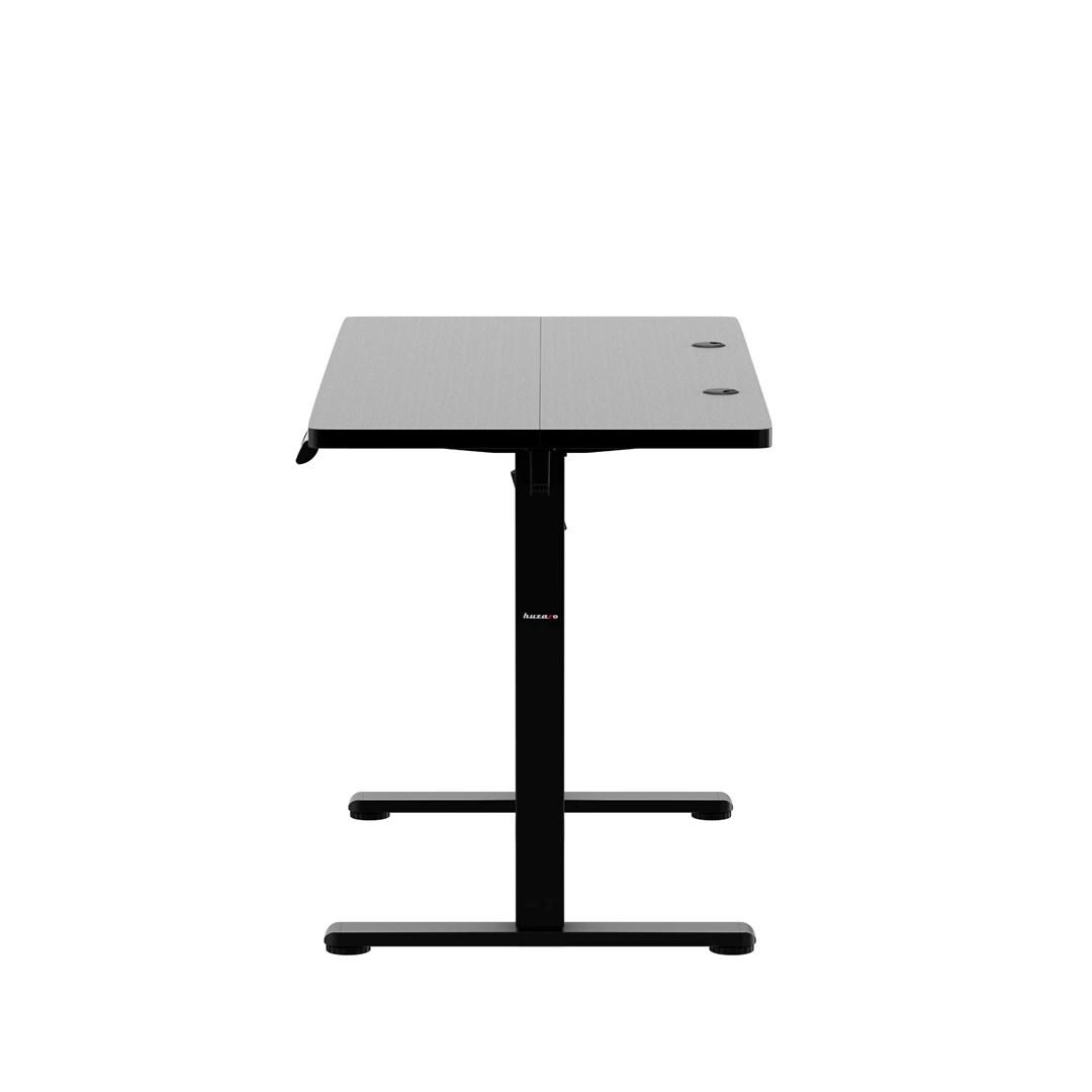 Huzaro Hero 8.1 sort hæve-sænke gamingbord