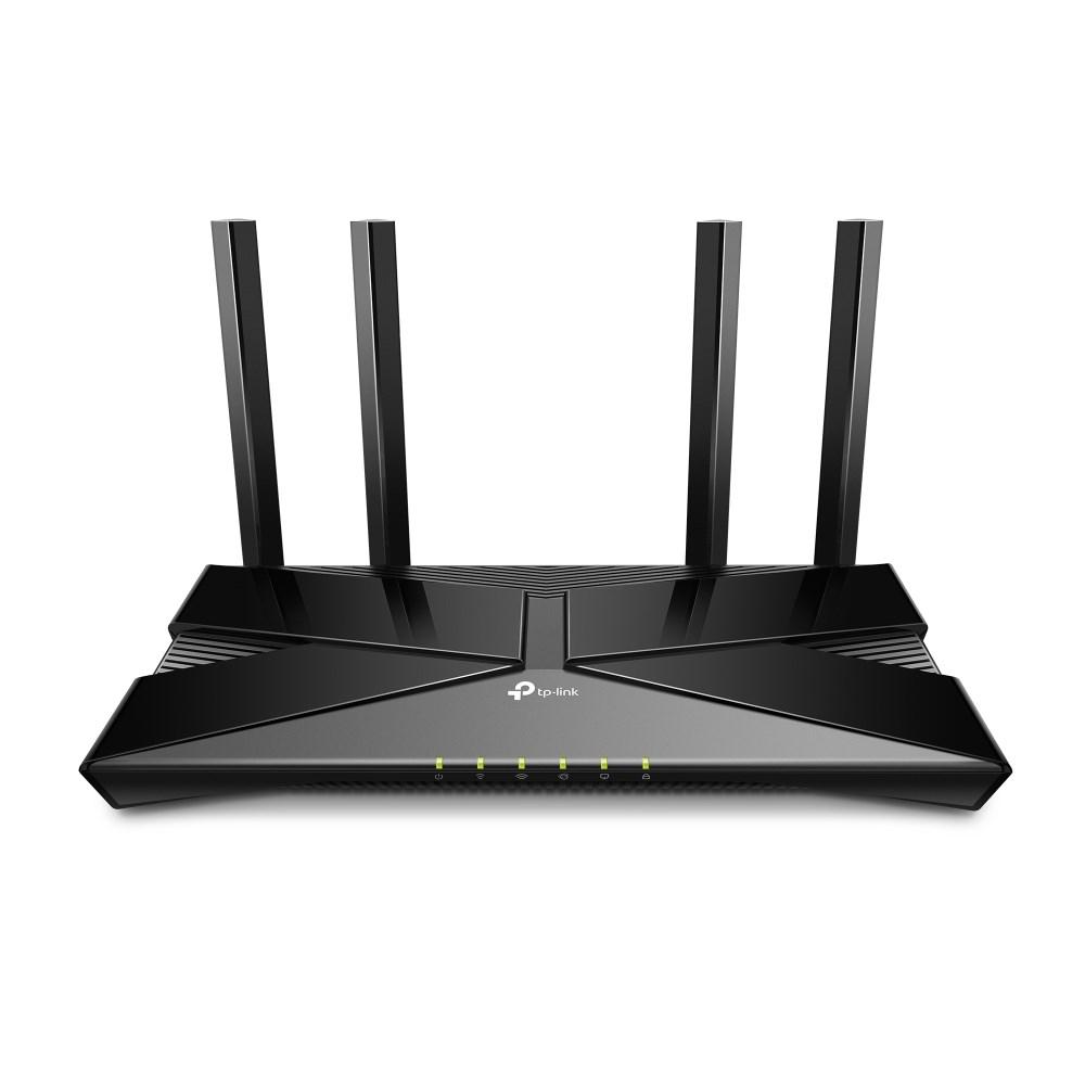 TP-Link EX520 WiFi 6 router med gigabit og dual-band - sort