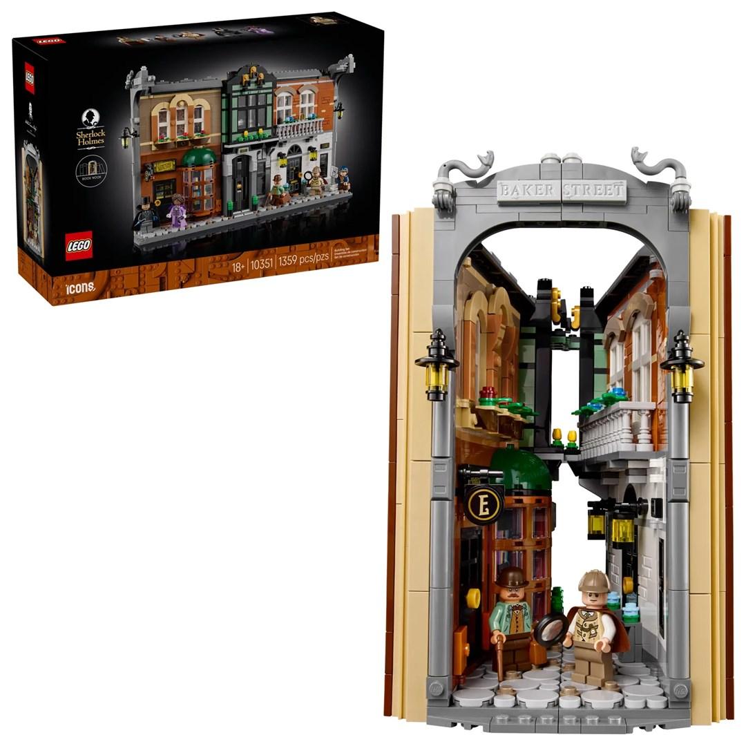 LEGO Icons 10351 Sherlock Holmes bog-niche byggesæt