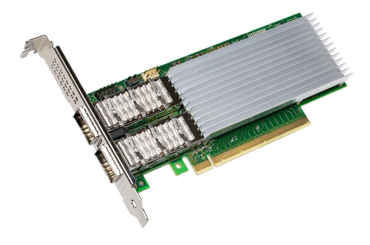 Intel Ethernet netværkskort E810-CQDA2 PCIe 4.0 100000 Mbit/s