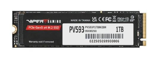 Patriot Memory PV593 1 TB M.2 NVMe SSD PCIe 5.0