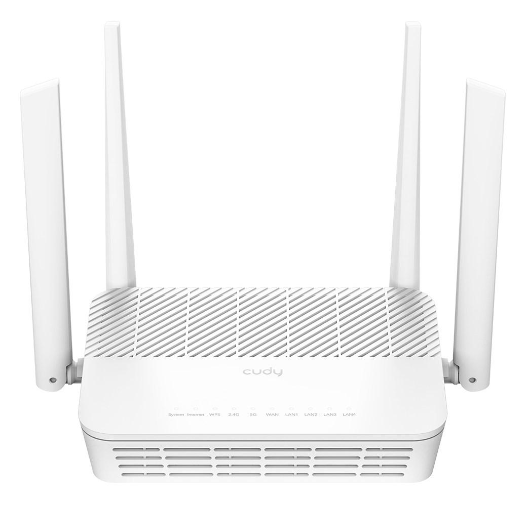Cudy WR3000P Wi-Fi 6 router dual-band 2,5 Gigabit hvid