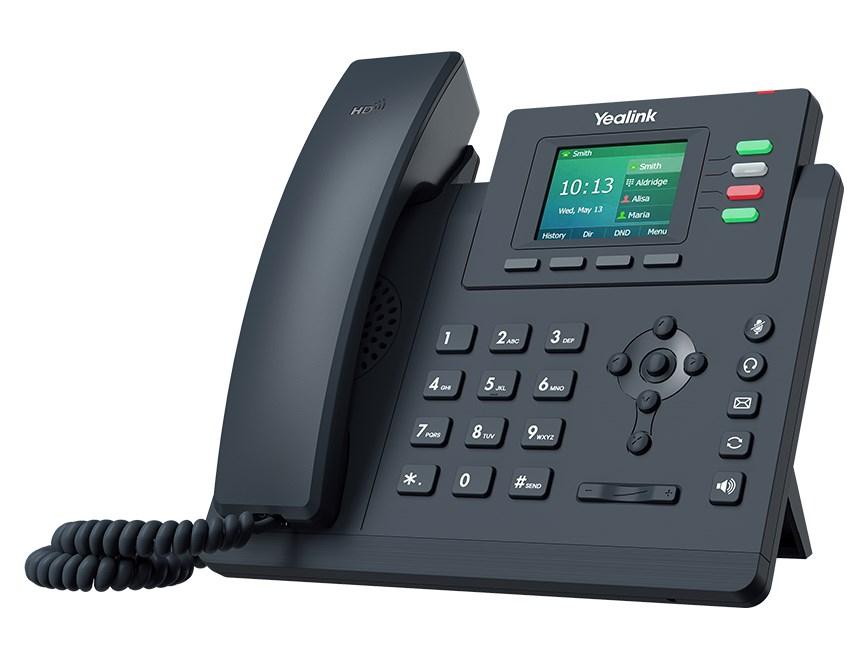 Yealink SIP-T33G grå IP-telefon med 4 linjer og LED-display