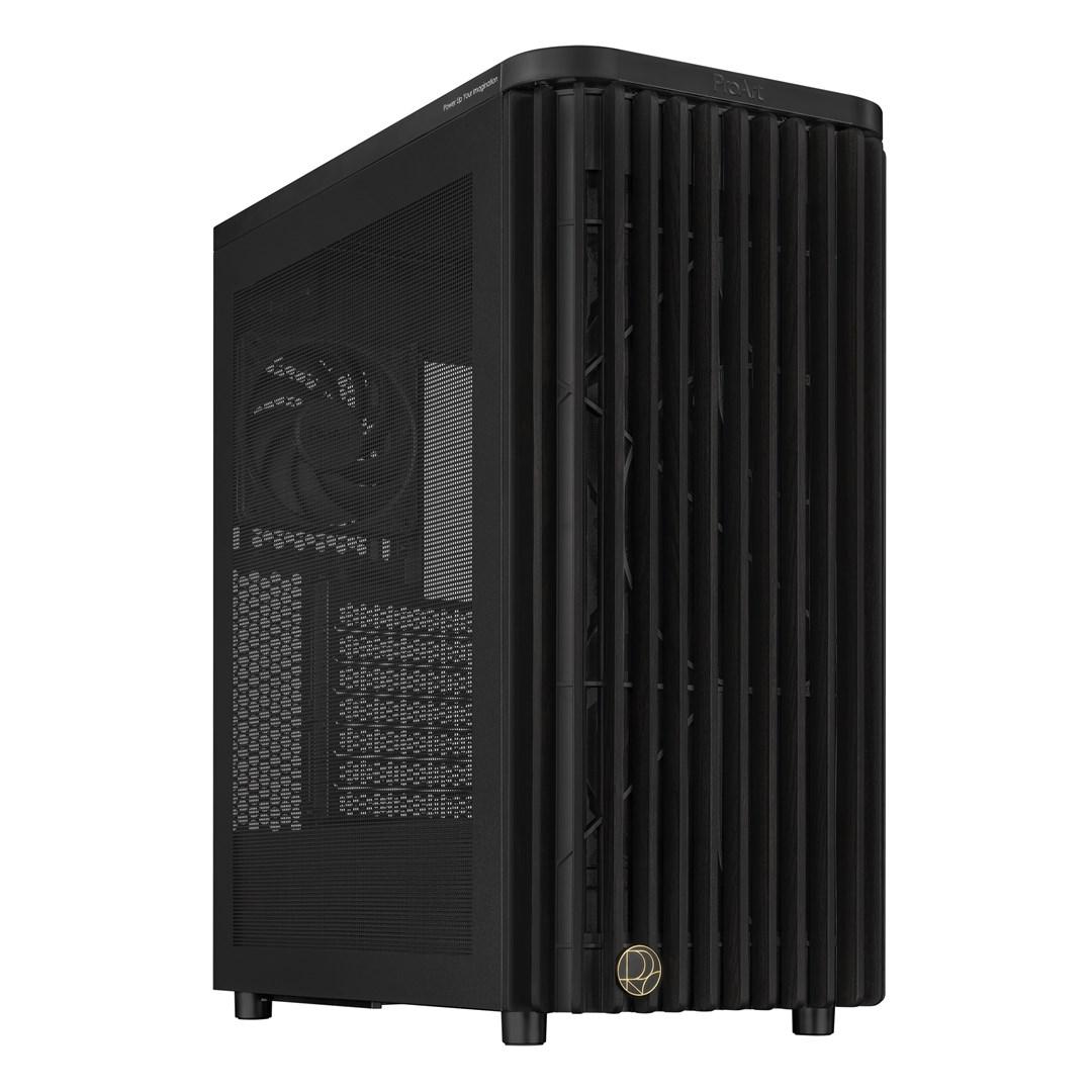ASUS ProArt PA401 Wood Edition Mesh Panel sort PC-kabinet