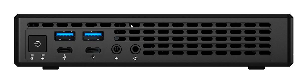 ASRock Jupiter X300 mini PC barebone 1 l sort
