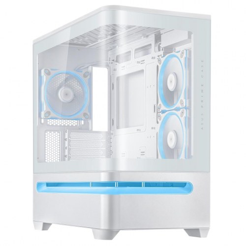 ASUS PRIME AP202 ARGB Mini Tower PC kabinet - hvid