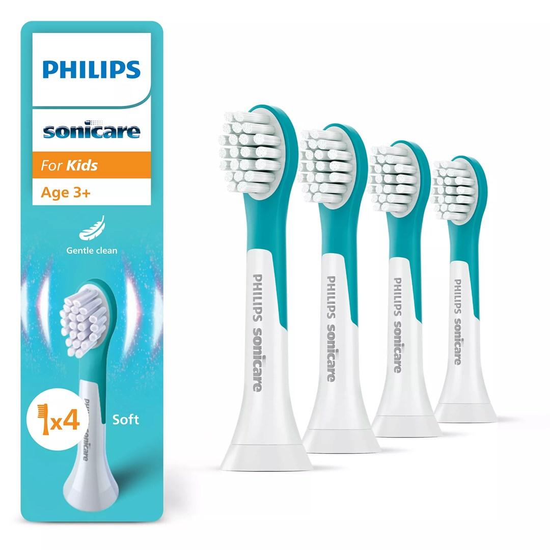 Philips Sonicare For Kids HX6034/90 tandbørstehoveder 4 stk.