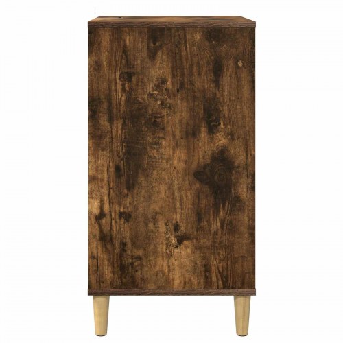 Pladespillerstativ røget eg - 47 x 39,5 x 74,5 cm