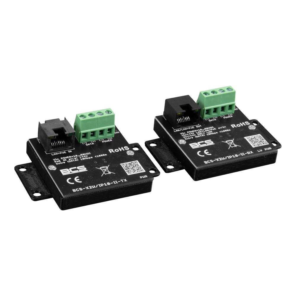 BCS BCS-X2W/IP10-II mediekonverter sæt