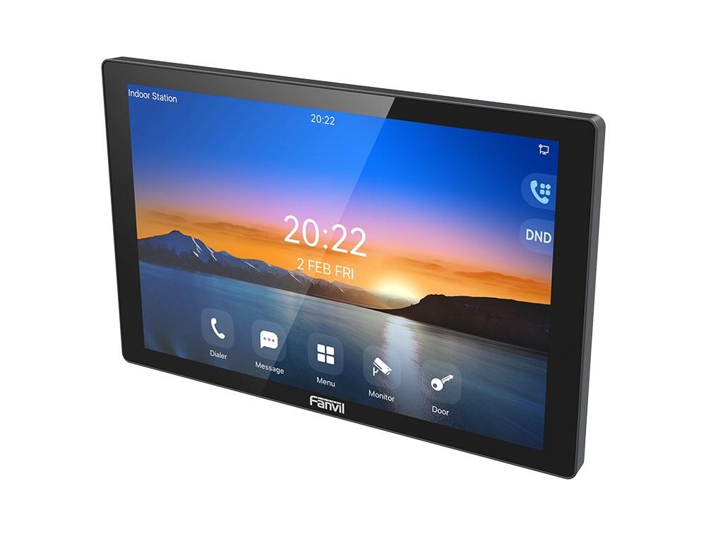 Fanvil i506W video dørtelefon med 10,1" touchskærm - sort