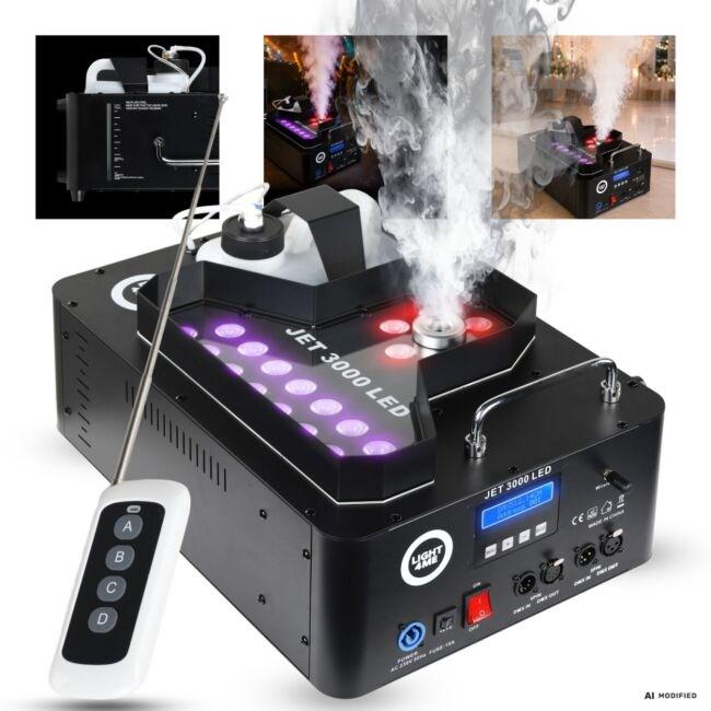 LIGHT4ME JET 3000 LED lodret røgmaskine