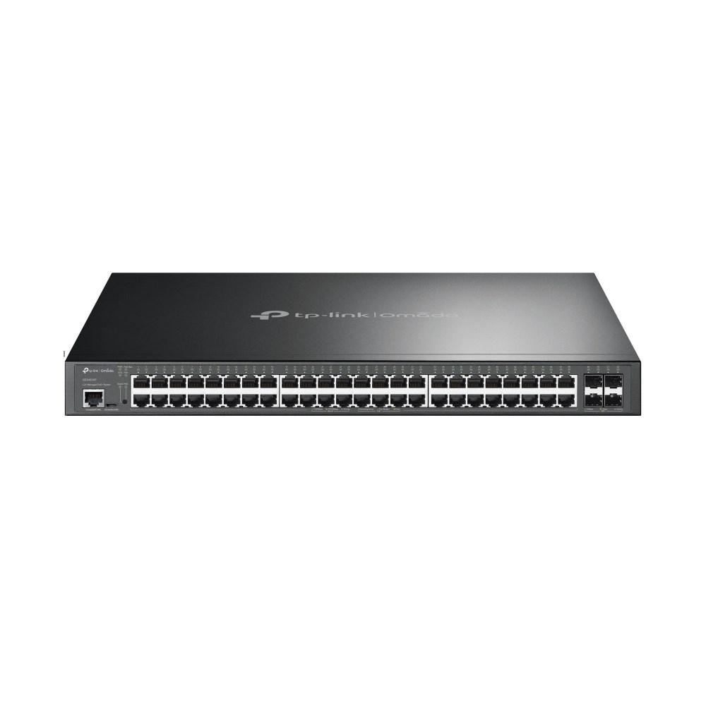 TP-Link Omada SG3452XP administreret 48-port Gigabit PoE+ switch med 4 x 10GE SFP+