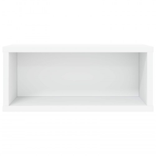 CD-opbevaringsrække - hvid 40 x 17 x 17 cm