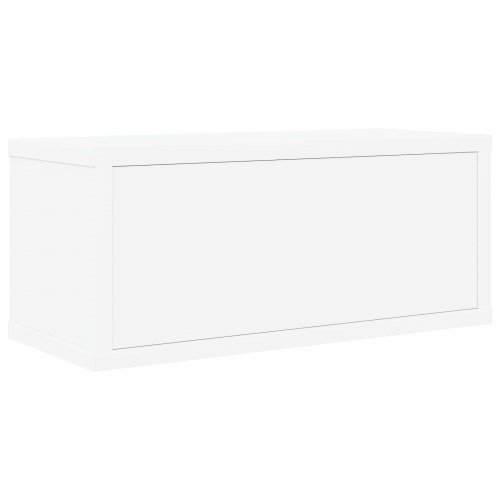 CD-opbevaringsrække - hvid 40 x 17 x 17 cm