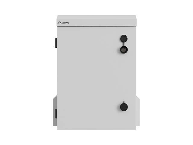Lanberg 10" IP55 væghængt rackskab 340 × 250 × 500 mm grå
