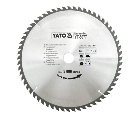 YATO YT-6077 rundsavklinge 300 mm 60T