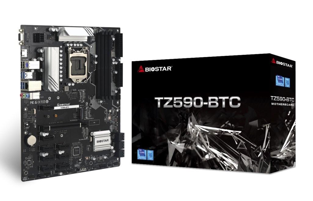 Biostar TZ590-BTC bundkort ATX