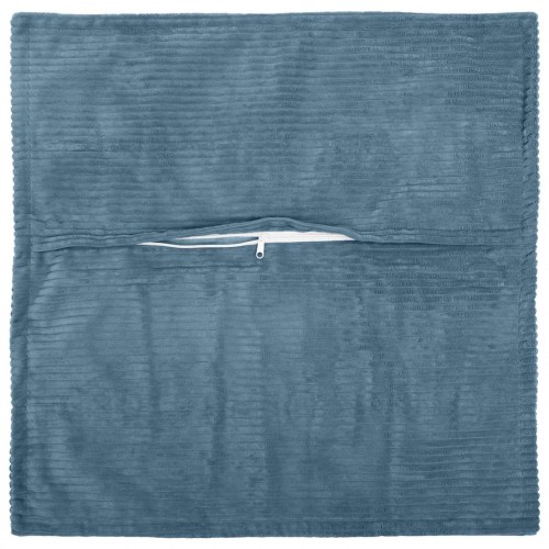 Pudebetræk HOUTEN 2 stk. blå 65 x 65 cm i cordfløjl