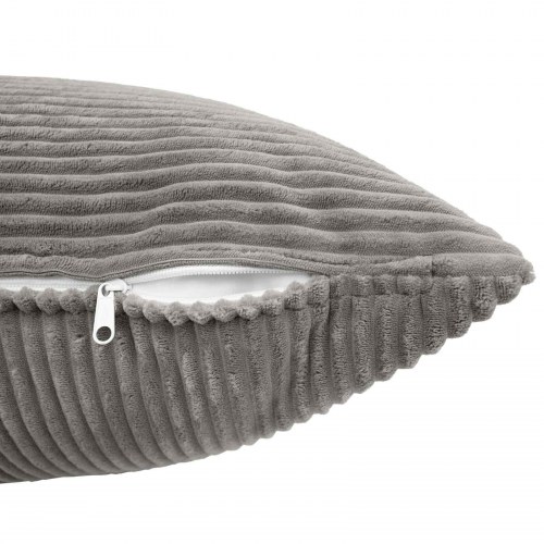 Pudebetræk 6 stk ALMELO lysegrå 40 x 70 cm i cordfløjl
