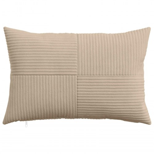 Pudebetræk 2 stk ALMELO gråbrun 40 x 60 cm i cordfløjl