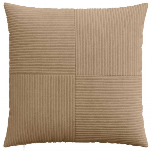 Pudebetræk 2 stk ALMELO brun 70 x 70 cm i cordfløjl