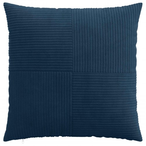 Pudebetræk 2 stk ALMELO mørkeblå 70 x 70 cm i cordfløjl