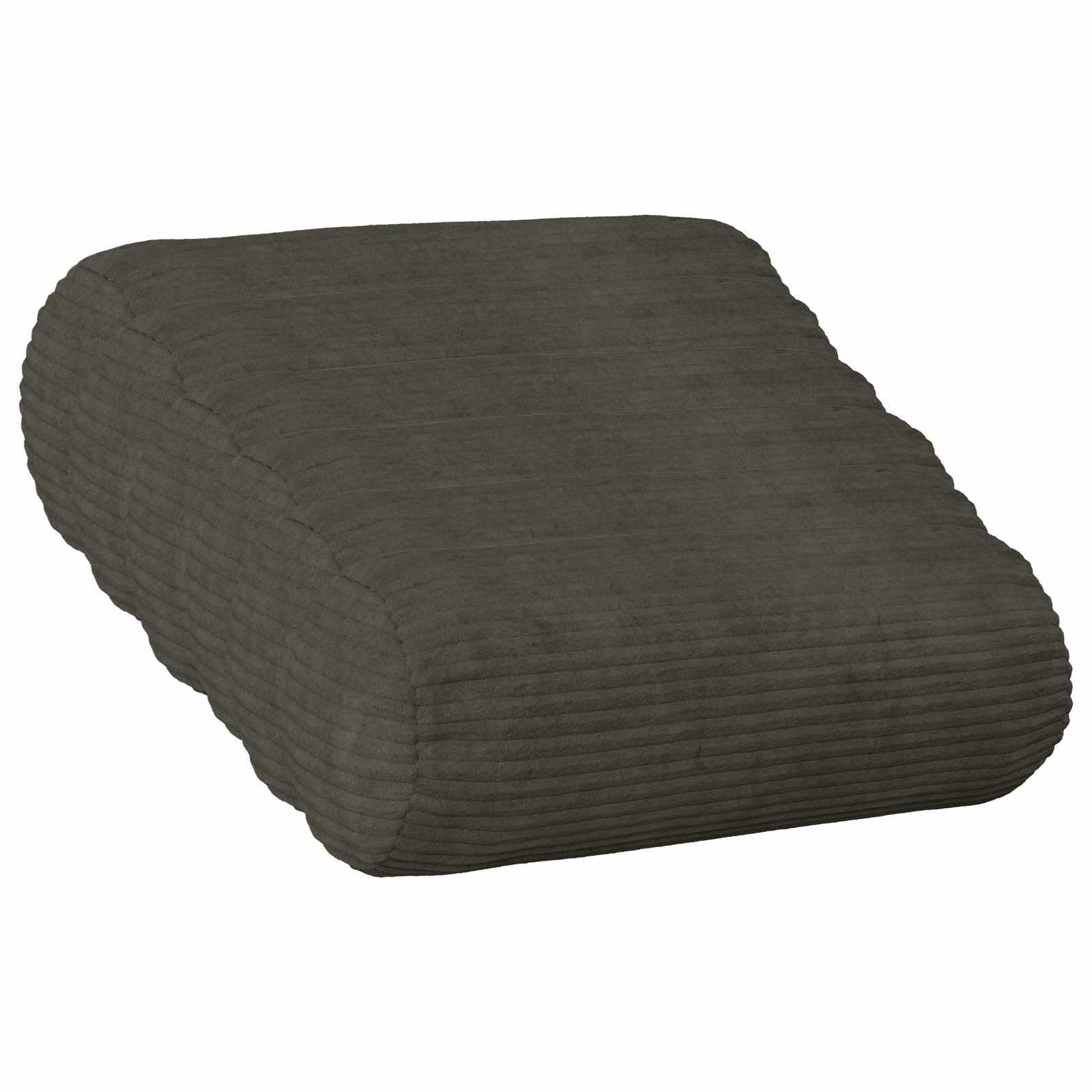 vidaXL Pudebetræk 6 pcs HEERLEN Antracit Ø 15 x 40 cm cordfløjl