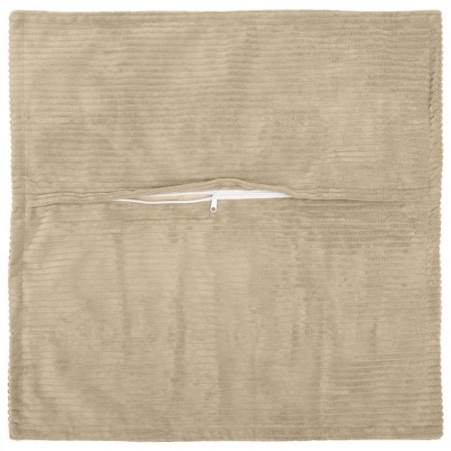 Pudebetræk 2 stk. HOUTEN gråbrun 60 x 60 cm i cordfløjl