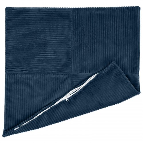 Pudebetræk 6 stk ALMELO mørkeblå 60 x 60 cm i cordfløjl