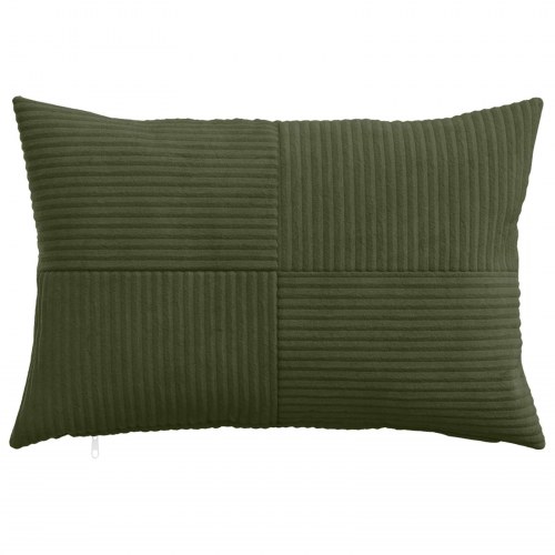 Pudebetræk 2 stk ALMELO grøn 30 x 50 cm i cordfløjl