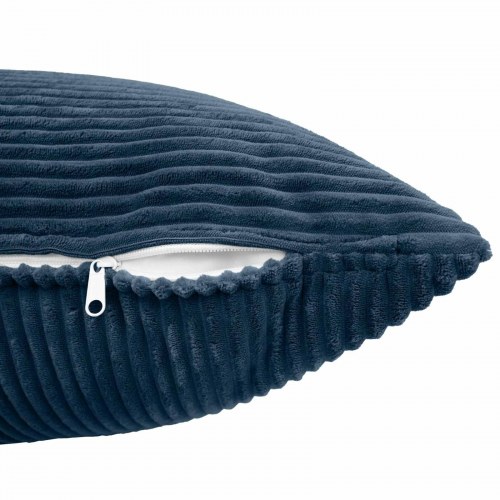 Pudebetræk 6 stk ALMELO mørkeblå 30 x 50 cm i cordfløjl